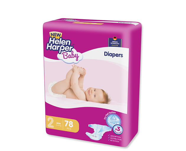 Helen Harper Baby N2 ბავშვის საფენი 3-6 კგ